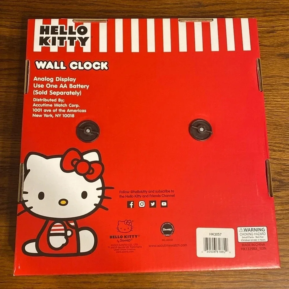 Sanrio Hello Kitty wall clock